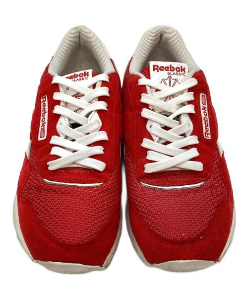 REEBOK（リーボック）REEBOK (リーボック) ローカットスニーカー レッド×ホワイト サイズ:27cmの古着・服飾アイテム