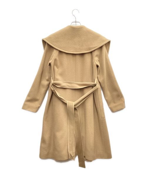 LANVIN en Bleu（ランバンオンブルー）LANVIN en Bleu (ランバンオンブルー) ロングコート ベージュ サイズ:Mの古着・服飾アイテム