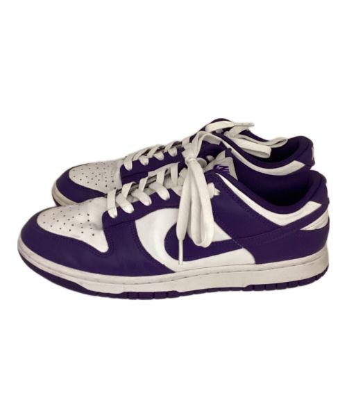 NIKE（ナイキ）NIKE (ナイキ) スニーカー ホワイト×パープル サイズ:UK8の古着・服飾アイテム