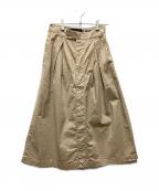 Gymphlexジムフレックス）の古着「コットンスカート」｜ベージュ