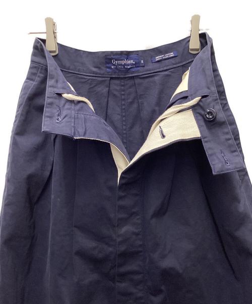 Gymphlex（ジムフレックス）Gymphlex (ジムフレックス) コットンスカート ネイビー サイズ:14の古着・服飾アイテム