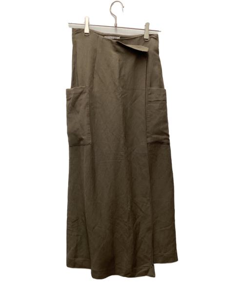 BABYLONE（バビロン）BABYLONE (バビロン) タイトスカート カーキ サイズ:36 未使用品の古着・服飾アイテム