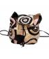 MARNI（マルニ）の古着「キャンバスバッグ」｜ピンク×ブラック
