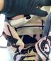 中古・古着 MARNI (マルニ) キャンバスバッグ ピンク×ブラック：7000円