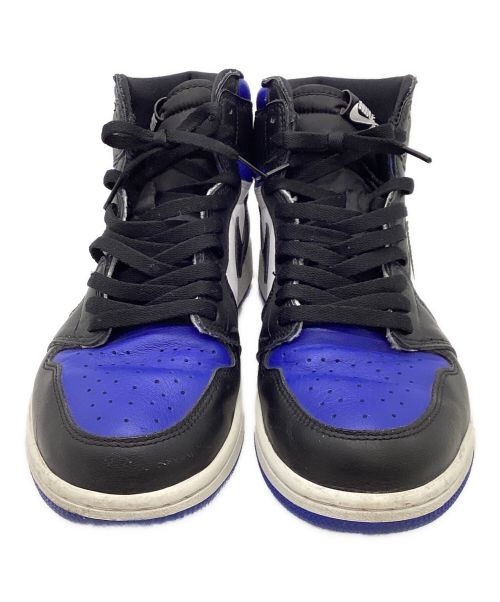 NIKE（ナイキ）NIKE (ナイキ) Nike Air Jordan 1 Retro High OG ブラック×ブルー×ホワイト サイズ:28の古着・服飾アイテム