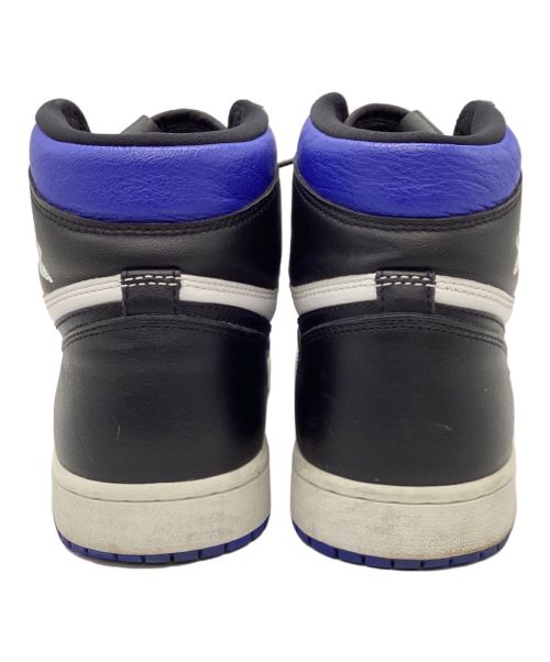 NIKE（ナイキ）NIKE (ナイキ) Nike Air Jordan 1 Retro High OG ブラック×ブルー×ホワイト サイズ:28の古着・服飾アイテム