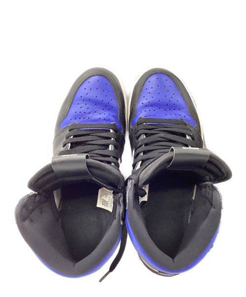 NIKE（ナイキ）NIKE (ナイキ) Nike Air Jordan 1 Retro High OG ブラック×ブルー×ホワイト サイズ:28の古着・服飾アイテム
