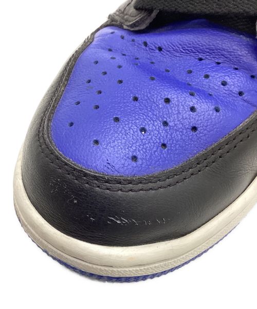NIKE（ナイキ）NIKE (ナイキ) Nike Air Jordan 1 Retro High OG ブラック×ブルー×ホワイト サイズ:28の古着・服飾アイテム