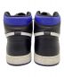 中古・古着 NIKE (ナイキ) Nike Air Jordan 1 Retro High OG ブラック×ブルー×ホワイト サイズ:28：8000円