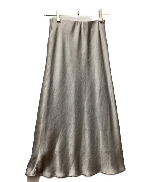 BEAUTY&YOUTH（ビューティーアンドユース）BEAUTY&YOUTH (ビューティーアンドユース) ポリエステル マーメイドフレアスカート シルバー サイズ:XSの古着・服飾アイテム