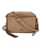 COACHコーチ）の古着「ショルダーバッグ」｜ピンクベージュ