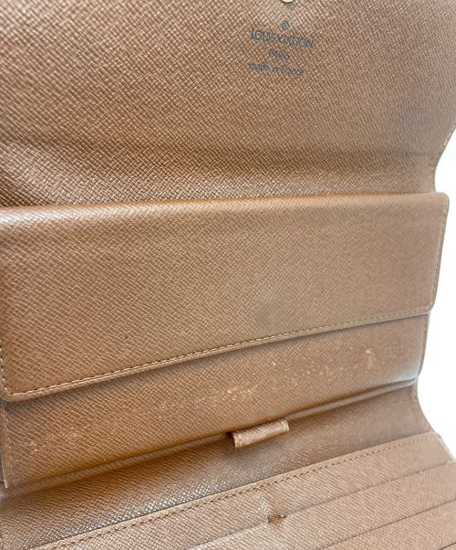 LOUIS VUITTON（ルイ ヴィトン）LOUIS VUITTON (ルイ ヴィトン) 3つ折り財布 ブラウンの古着・服飾アイテム