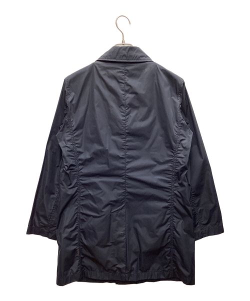 MONCLER（モンクレール）MONCLER (モンクレール) ダウンライナー付コート ネイビーの古着・服飾アイテム