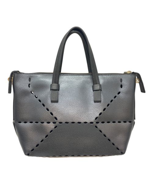 FURLA（フルラ）FURLA (フルラ) 2WAYバッグ ブラックの古着・服飾アイテム