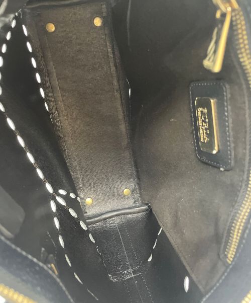 FURLA（フルラ）FURLA (フルラ) 2WAYバッグ ブラックの古着・服飾アイテム