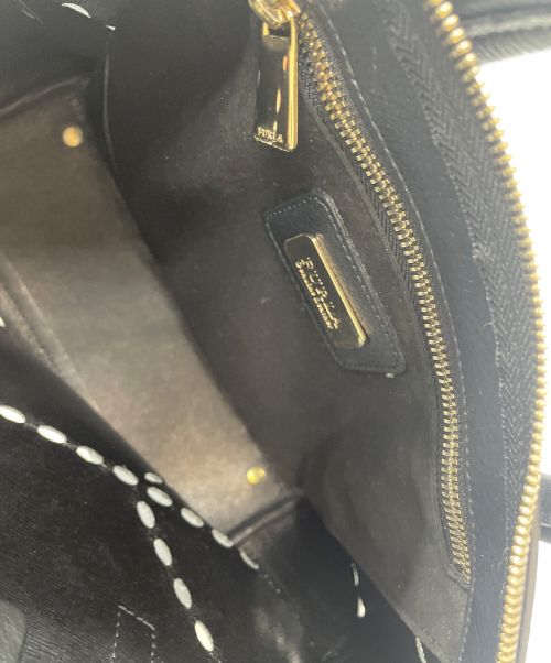 FURLA（フルラ）FURLA (フルラ) 2WAYバッグ ブラックの古着・服飾アイテム