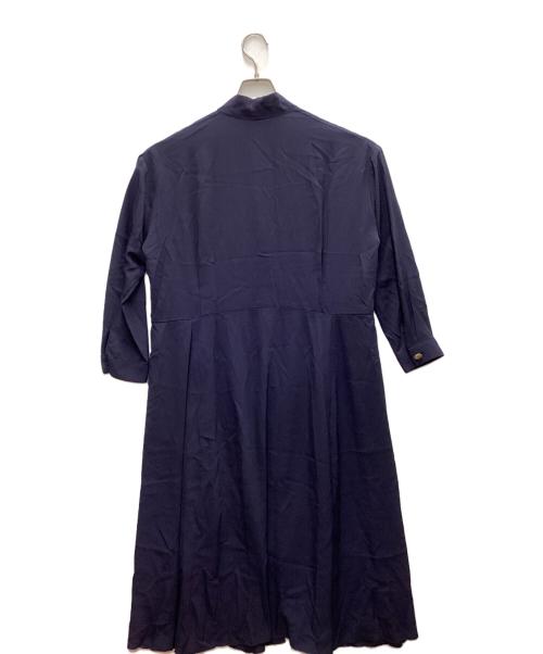 Room no.8（ルームエイト）Room no.8 (ルームエイト) ブラウスワンピース ネイビー サイズ:2の古着・服飾アイテム