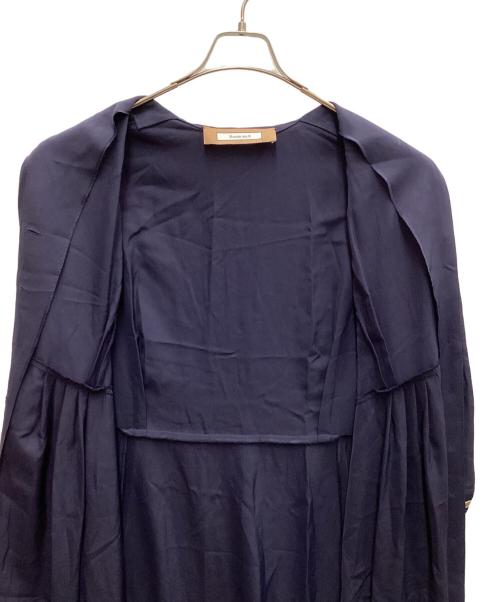 Room no.8（ルームエイト）Room no.8 (ルームエイト) ブラウスワンピース ネイビー サイズ:2の古着・服飾アイテム