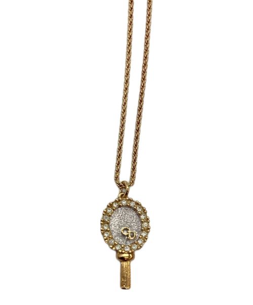 Christian Dior（クリスチャン ディオール）Christian Dior (クリスチャン ディオール) ネックレス ゴールド×シルバーの古着・服飾アイテム