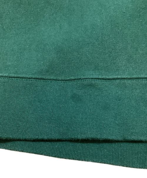 WACKO MARIA（ワコマリア）WACKO MARIA (ワコマリア) フロントロゴ裏起毛クルーネックスウェット グリーン サイズ:Mの古着・服飾アイテム