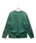 WACKO MARIA (ワコマリア) フロントロゴ裏起毛クルーネックスウェット グリーン サイズ:M：7000円