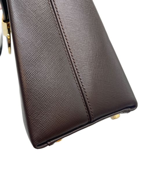 Salvatore Ferragamo（サルヴァトーレ フェラガモ）Salvatore Ferragamo (サルヴァトーレ フェラガモ) ハンドバッグ ブラウンの古着・服飾アイテム