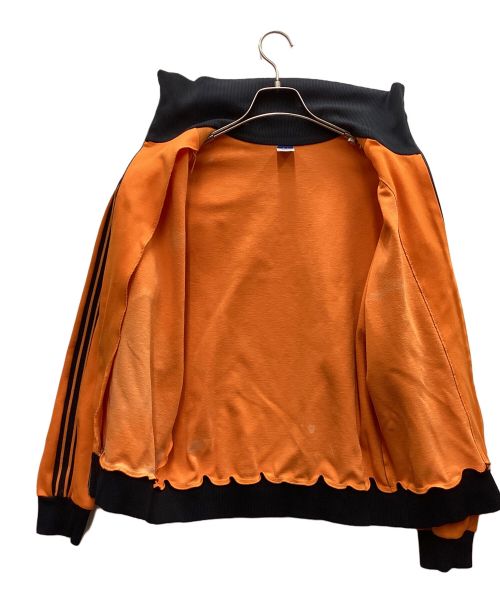 adidas（アディダス）adidas (アディダス) トラックジャケット オレンジ×ブラック サイズ:3の古着・服飾アイテム