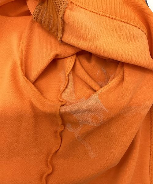 adidas（アディダス）adidas (アディダス) トラックジャケット オレンジ×ブラック サイズ:3の古着・服飾アイテム
