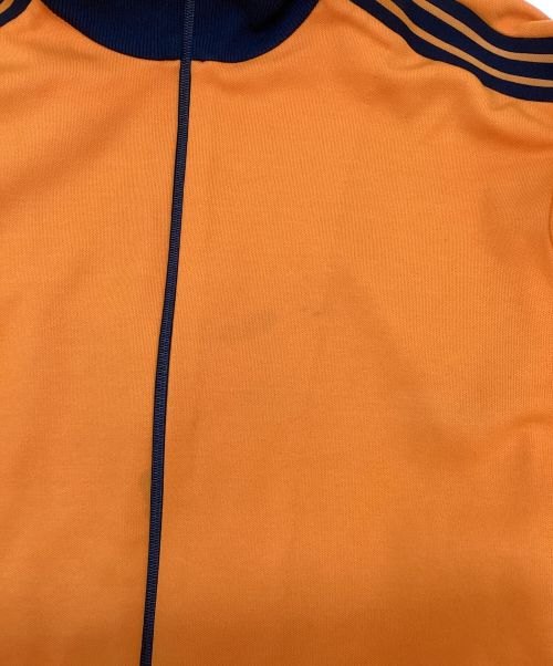 adidas（アディダス）adidas (アディダス) トラックジャケット オレンジ×ブラック サイズ:3の古着・服飾アイテム