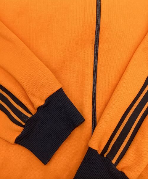 adidas（アディダス）adidas (アディダス) トラックジャケット オレンジ×ブラック サイズ:3の古着・服飾アイテム
