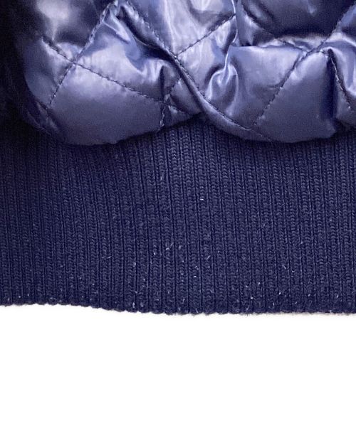 Franklin & Marshall（フランクリン＆マーシャル）Franklin & Marshall (フランクリン＆マーシャル) スタジャン ベージュ×ネイビー サイズ:XSの古着・服飾アイテム