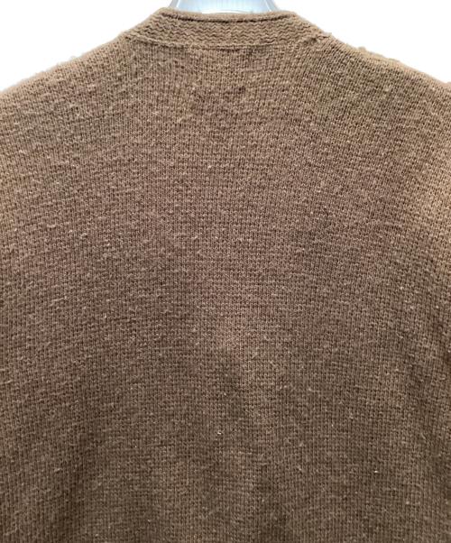 Sears（シアーズ）Sears (シアーズ) ニットカーディガン ブラウン サイズ:Lの古着・服飾アイテム