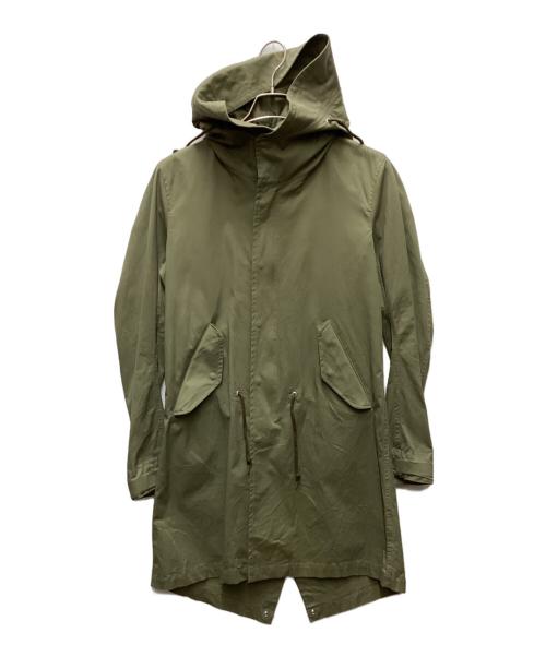 WJK BLACK（ダブルジェイケイブラック）wjk black (ダブルジェイケイブラック) モッズコート カーキ サイズ:2の古着・服飾アイテム
