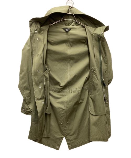 WJK BLACK（ダブルジェイケイブラック）wjk black (ダブルジェイケイブラック) モッズコート カーキ サイズ:2の古着・服飾アイテム