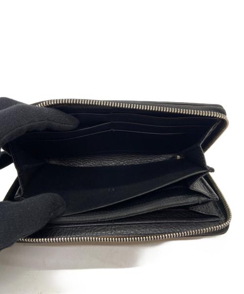 GUCCI（グッチ）GUCCI (グッチ) 長財布 ブラックの古着・服飾アイテム