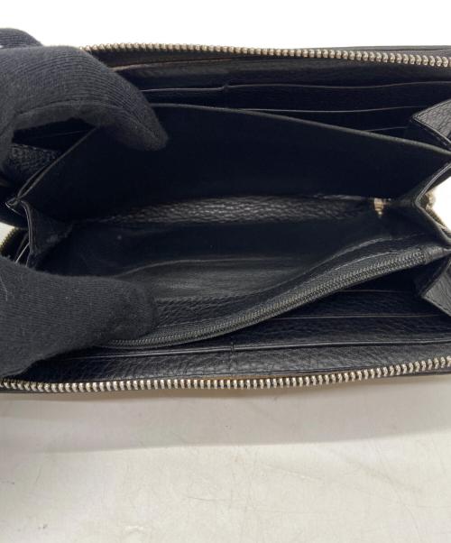 GUCCI（グッチ）GUCCI (グッチ) 長財布 ブラックの古着・服飾アイテム