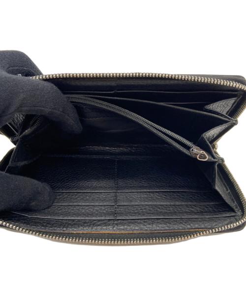 GUCCI（グッチ）GUCCI (グッチ) 長財布 ブラックの古着・服飾アイテム