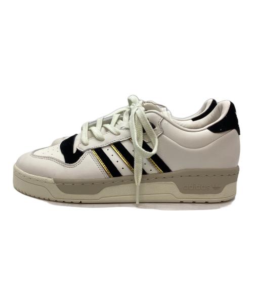 adidas（アディダス）adidas (アディダス) ライバルリー 86 ロー ホワイト×ブラック サイズ:27.5 未使用品の古着・服飾アイテム