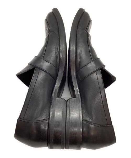 GUCCI（グッチ）GUCCI (グッチ) ベルトローファー ブラック サイズ:42 1/2の古着・服飾アイテム