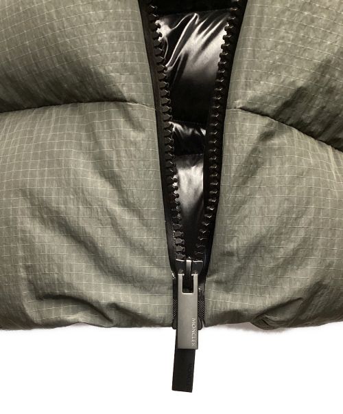 MONCLER（モンクレール）MONCLER (モンクレール) TACANA GIUBBOTTO カーキ×ブラックの古着・服飾アイテム