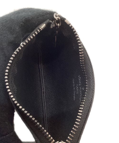 LOUIS VUITTON（ルイ ヴィトン）LOUIS VUITTON (ルイ ヴィトン) コイン・キーケース グレー×ブラックの古着・服飾アイテム