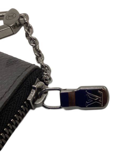 LOUIS VUITTON（ルイ ヴィトン）LOUIS VUITTON (ルイ ヴィトン) コイン・キーケース グレー×ブラックの古着・服飾アイテム