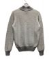 ANGELO NARDELLI (アンジェロ ナルデッリ) ハーフボタンニット グレー サイズ:48：6000円