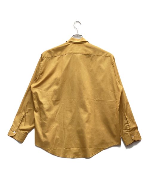VAN HEUSEN（ヴァンヒューセン/バンヒューゼン）VAN HEUSEN (ヴァンヒューセン/バンヒューゼン) 開襟ボックスシャツ イエロー サイズ:Lの古着・服飾アイテム