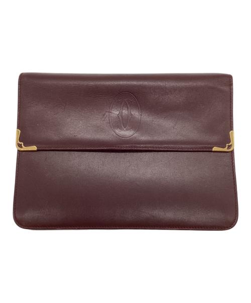 must de cartier（マストドゥカルティエ）must de cartier (マストドゥカルティエ) クラッチバッグ エンジの古着・服飾アイテム
