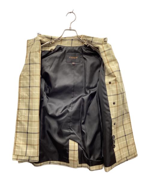 COACH（コーチ）COACH (コーチ) トレンチコート ベージュ サイズ:XSの古着・服飾アイテム