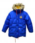 POLO RALPH LAURENポロ・ラルフローレン）の古着「ダウンジャケット」｜ブルー×イエロー