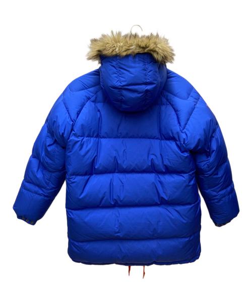 POLO RALPH LAUREN（ポロ・ラルフローレン）POLO RALPH LAUREN (ポロ・ラルフローレン) ダウンジャケット ブルー×イエロー サイズ:Mの古着・服飾アイテム