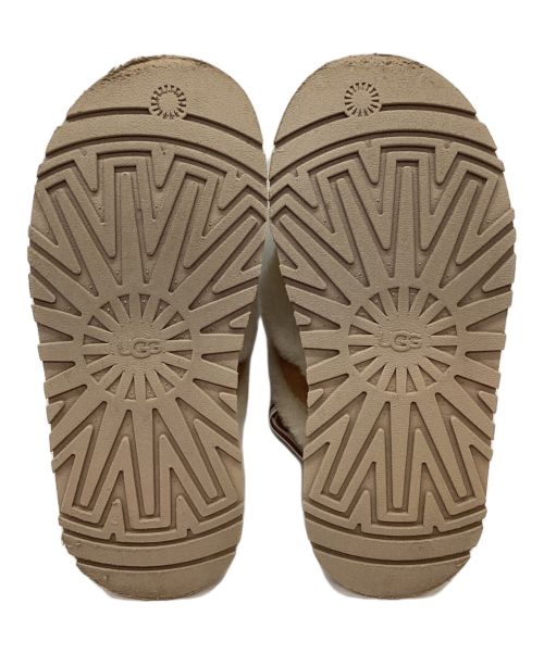 UGG（アグ）UGG (アグ) バックストラップサンダル アイボリー×ブラウン サイズ:23cmの古着・服飾アイテム