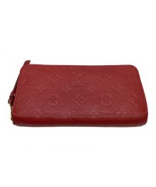 LOUIS VUITTON（ルイ ヴィトン）の古着「ジッピー ウォレット」｜レッド